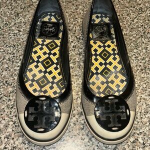 Tory Burch Channing Canvas sneaker flats size 7
